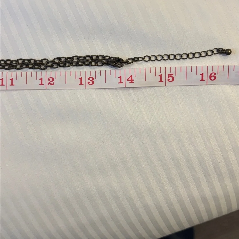 TURTLE NECKLACE EMBELLISHED WITH RHINESTONES LOOKS LIKE BRASS NO MARKINGS